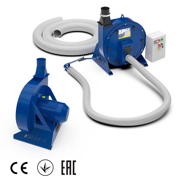 KRAFT series of grain choppers, photo