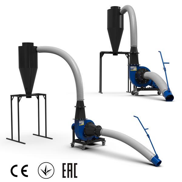 PT series pneumatic conveyors, photo