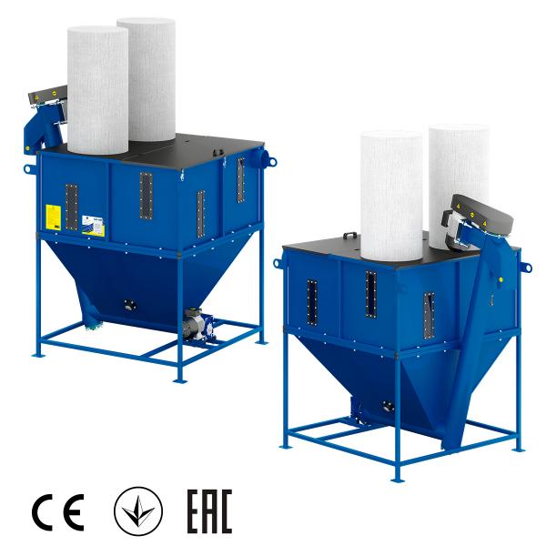 STZ-1500 series screw conveyors, photo