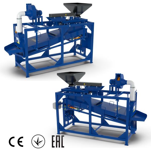 Универсальные обрушки для семян серии УО, фото
